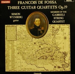 de Fossa: Three Guitar Quartets op.19 [NEW] available at Guitar Notes.